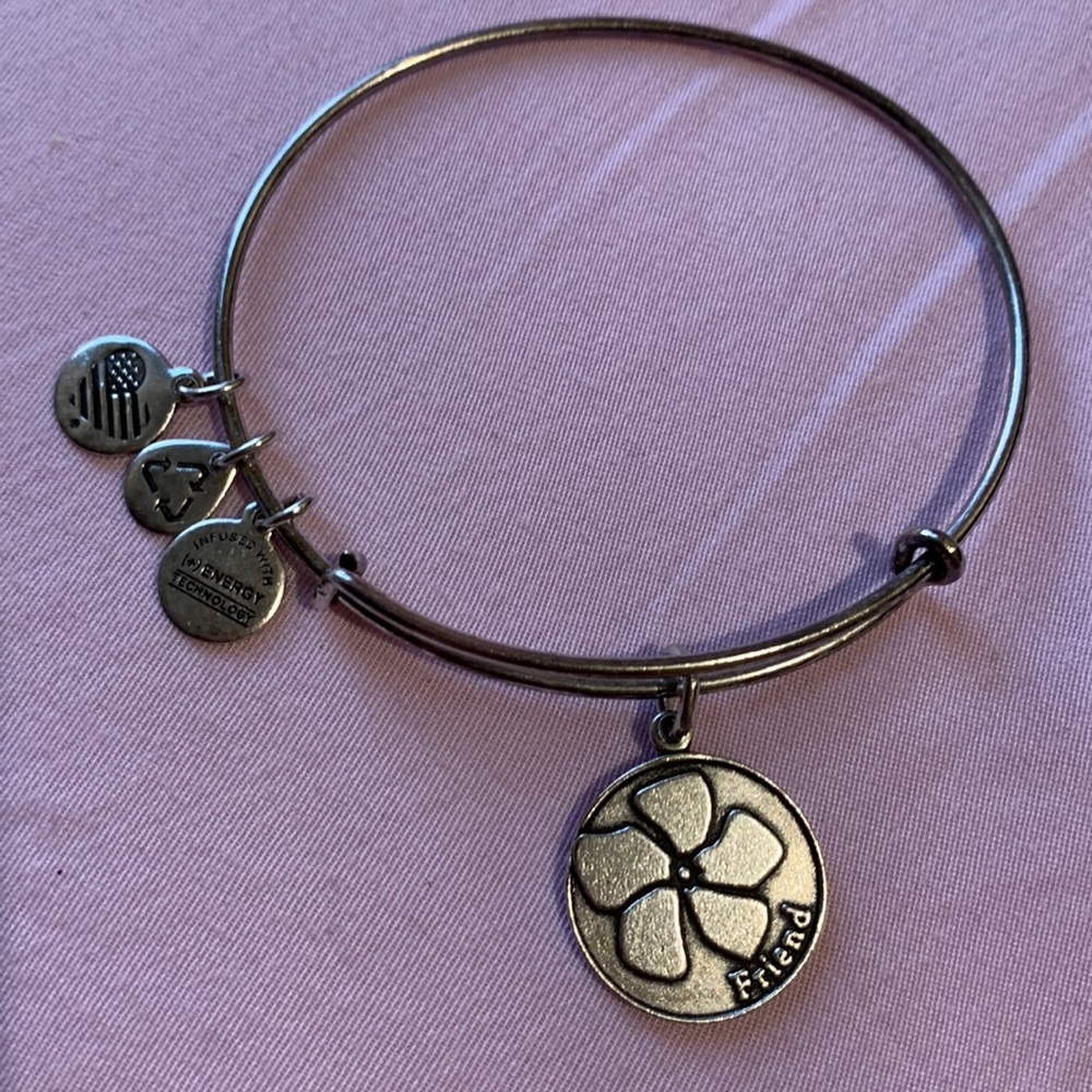 Alex and Ani Friend Charm Bracelets Sliver 2015